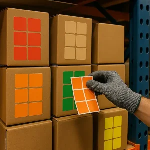 Por qué usar etiquetas de color en tus procesos logísticos